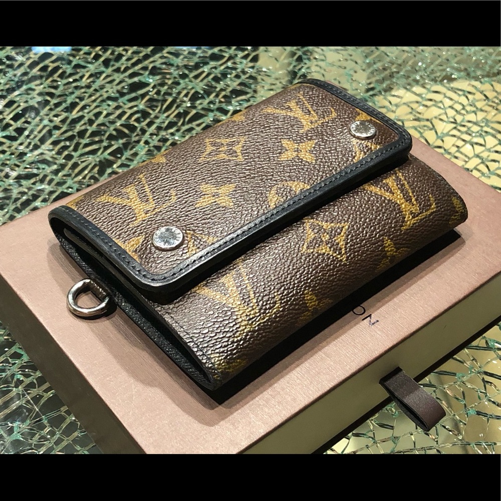 Louis Vuitton Monogram Macassar Tri-fold Wallet